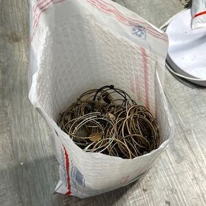 Over 200 Alex and Ani Charm Bracelets lot silver and gold full bag